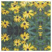 Schwarze Mit Augen Susans 35 Stoff (Nahaufnahme)