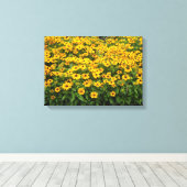 Schwarze Mit Augen Susans Leinwanddruck (Insitu (Holzboden))