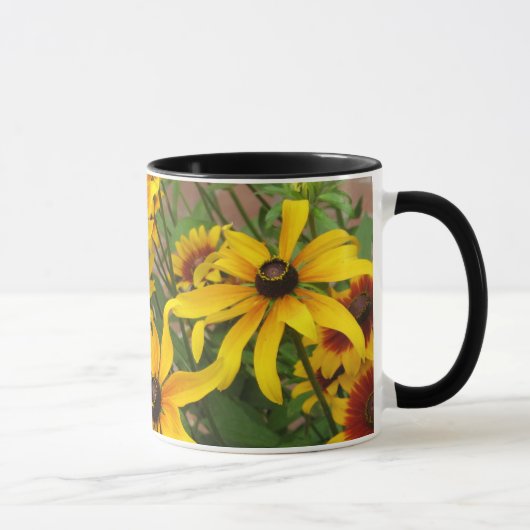 Schwarze mit Augen Susans Tasse (Rechts)