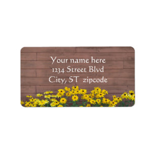 schwarze mit Augen susie Aufkleber Adressaufkleber