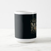 Schwarze Mitternachts-Kaffeetasse Kaffeetasse (Mittel)