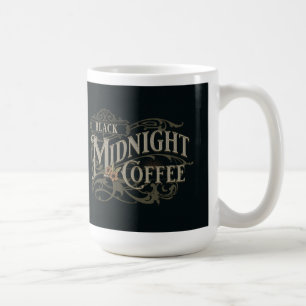 Schwarze Mitternachts-Kaffeetasse Kaffeetasse