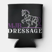 Schwarze MJB Dressage kann kühler Dosenkühler (Vorderseite)