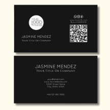 Schwarze moderne QR-Code-Sozial-Symbole  