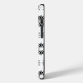 Schwarze moderne Sonnenbrillen Case-Mate iPhone Hülle (Rückseite / Links)