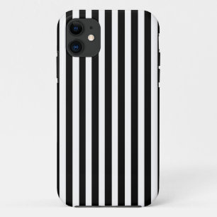 Schwarze, moderne Streifen Case-Mate iPhone Hülle