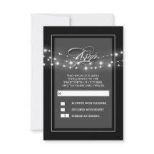 Schwarze, moderne und elegante Saitenleuchten RSVP