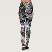 Schwarze Molassen Milkshake Leggings (Rückseite)