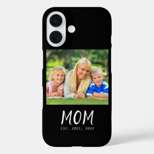 Schwarze Mom etablierte Skript Foto Case-Mate iPhone 16 Hülle