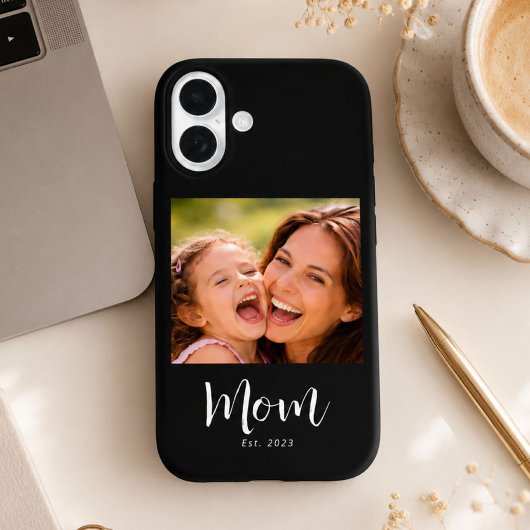 Schwarze Mom etablierte Skript Foto Case-Mate iPhone Hülle