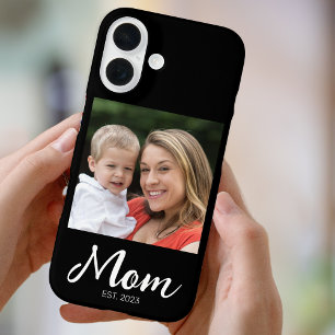 Schwarze Mom etablierte Skript Foto Case-Mate iPhone 16 Hülle