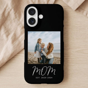 Schwarze Mom etablierte Skript Foto Case-Mate iPhone 16 Hülle