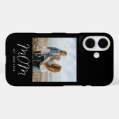 Schwarze Mom etablierte Skript Foto Case-Mate iPhone Hülle (Rückseite (Horizontal))