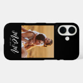 Schwarze Mom etablierte Skript Foto Case-Mate iPhone Hülle (Rückseite (Horizontal))