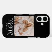 Schwarze Mom etablierte Skript Foto Case-Mate iPhone Hülle (Rückseite (Horizontal))