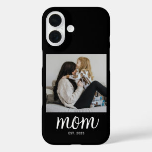 Schwarze Mom etablierte Skript Foto Case-Mate iPhone 16 Hülle