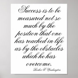 Schwarze Monate, Inspiration, Motivierend Zitat, Poster