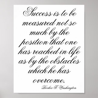 Schwarze Monate, Inspiration, Motivierend Zitat, Poster