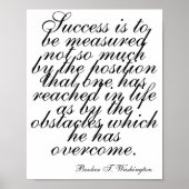 Schwarze Monate, Inspiration, Motivierend Zitat, Poster (Vorne)