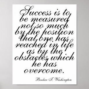 Schwarze Monate, Inspiration, Motivierend Zitat, Poster