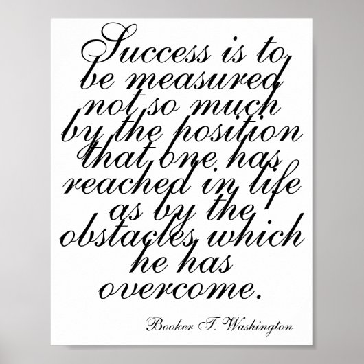 Schwarze Monate, Inspiration, Motivierend Zitat, Poster (Vorne)