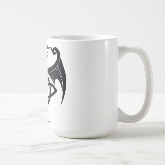 Schwarze Mond-Gesellschafts-loyale Tasse (Rechts)