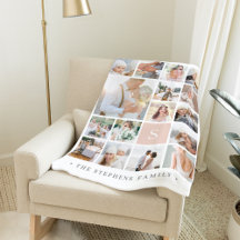 Schwarze Monogramm-FotoCollage