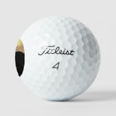 SCHWARZE MONOGRAMM WAVE GOLD BALLS GOLFBALL (Logo)