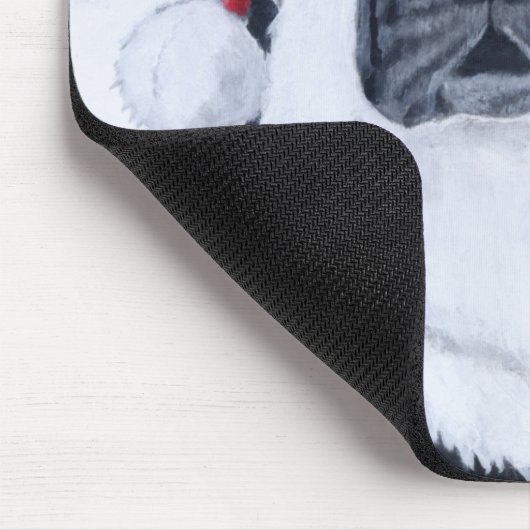 Schwarze Mousepad (Ecke)