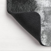 Schwarze Mousepad mit gerollter Farbe (Ecke)