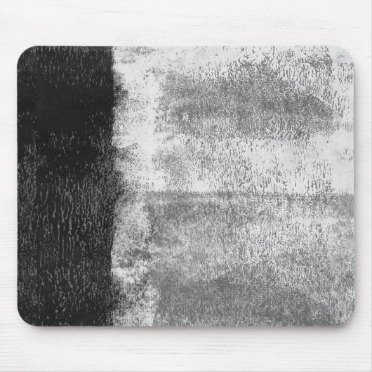 Schwarze Mousepad mit gerollter Farbe (Vorne)