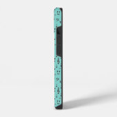Schwarze Musik iPhone Hülle (Linke Seite)