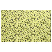 Schwarze Musiknoten Stoff (Fat Quarter (45,7 x 55,9 cm))