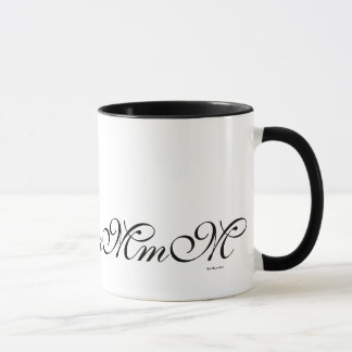 Schwarze Muster-Kaffee-Tasse der Tasse
