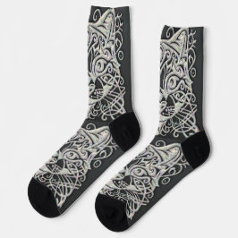 Schwarze Mutter der Perlensocken Socken