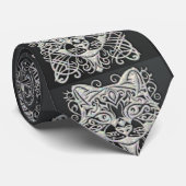 Schwarze Mutter von Pearl Krawatte (Gerollt)