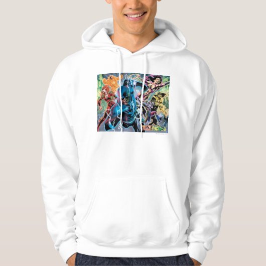 Schwarze Nacht - Comic Hoodie (Vorderseite)
