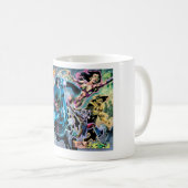 Schwarze Nacht - Comic Kaffeetasse (VorderseiteRechts)