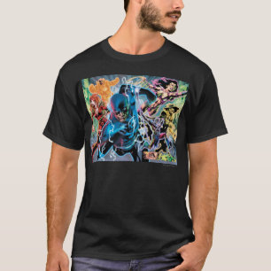 Schwarze Nacht - Comic T-Shirt
