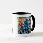 Schwarze Nacht - Comic Tasse (VorderseiteRechts)