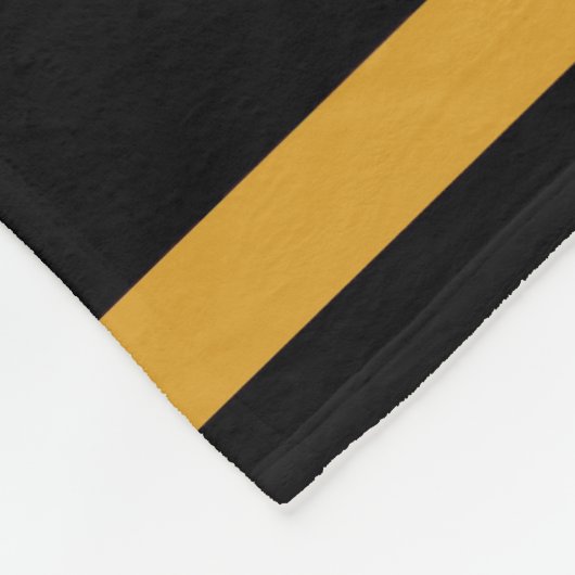 Schwarze Nacht Fleecedecke (Ecke)