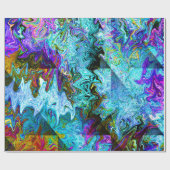 Schwarze Nacht.... Geschenkpapier (Flach)