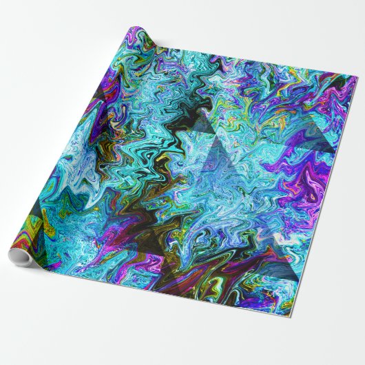 Schwarze Nacht.... Geschenkpapier (Ungerollt)