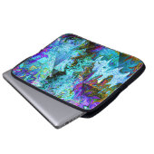 Schwarze Nacht....... Laptopschutzhülle (Vorne Knopf)