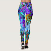 Schwarze Nacht...... Leggings (Rückseite)