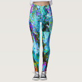 Schwarze Nacht...... Leggings (Vorderseite)