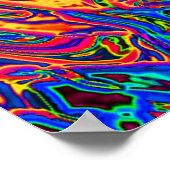 Schwarze Nacht.... Poster (Ecke)