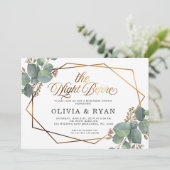 Schwarze Nacht vor der Einladung des Geo Eukalyptu (Stehend Vorderseite)