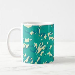 Schwarze Nahtlose Vintage Kunst. Vivid wiederholt  Kaffeetasse