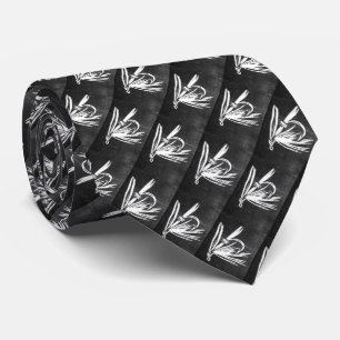 "Schwarze nasse Fliegen-" Forelle-Fliegen-Krawatte Krawatte